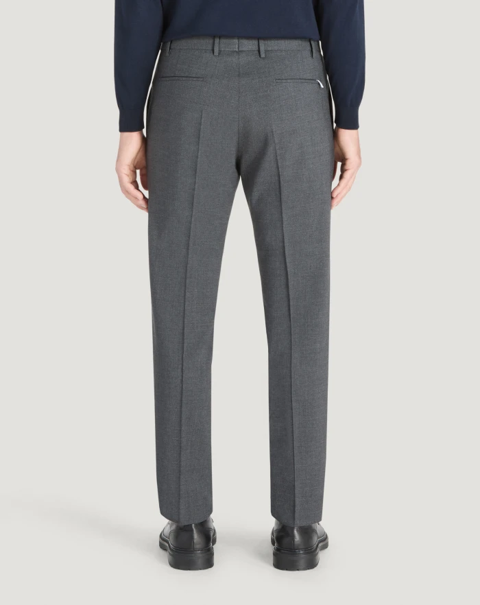 Pantaloni Torino Pantaloni Dieci in batavia di lana Prezzo Ridotto