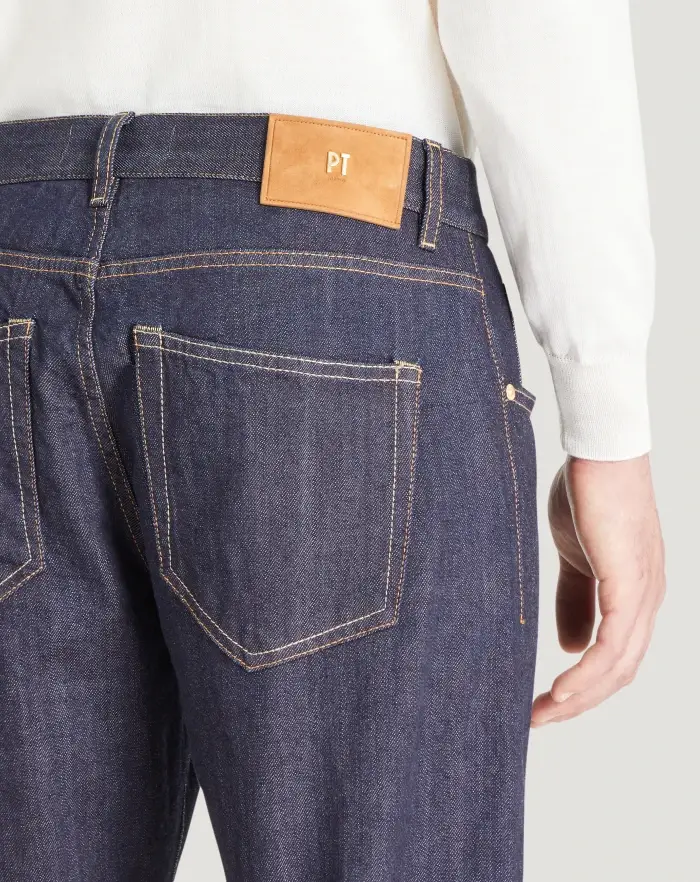 Pantaloni Torino Jeans Breakbeat in denim organico stretch Presa