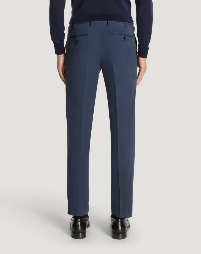 Pantaloni Torino Pantaloni Skinny in cotone batavia Offerta