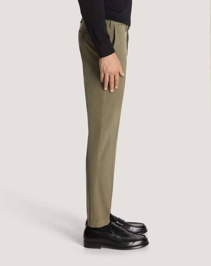 Pantaloni Torino Pantaloni Skinny in cotone batavia Online