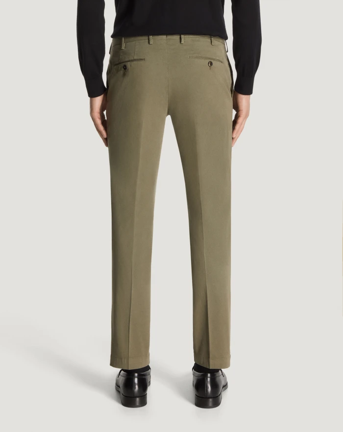 Pantaloni Torino Pantaloni Skinny in cotone batavia Online