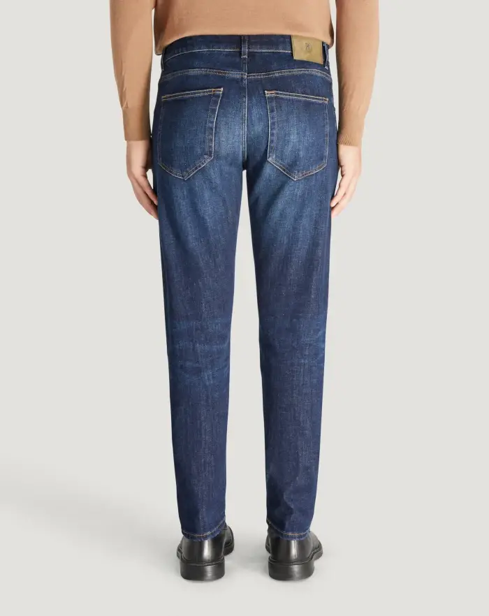 Pantaloni Torino Jeans Breakbeat in denim loose In Vendita