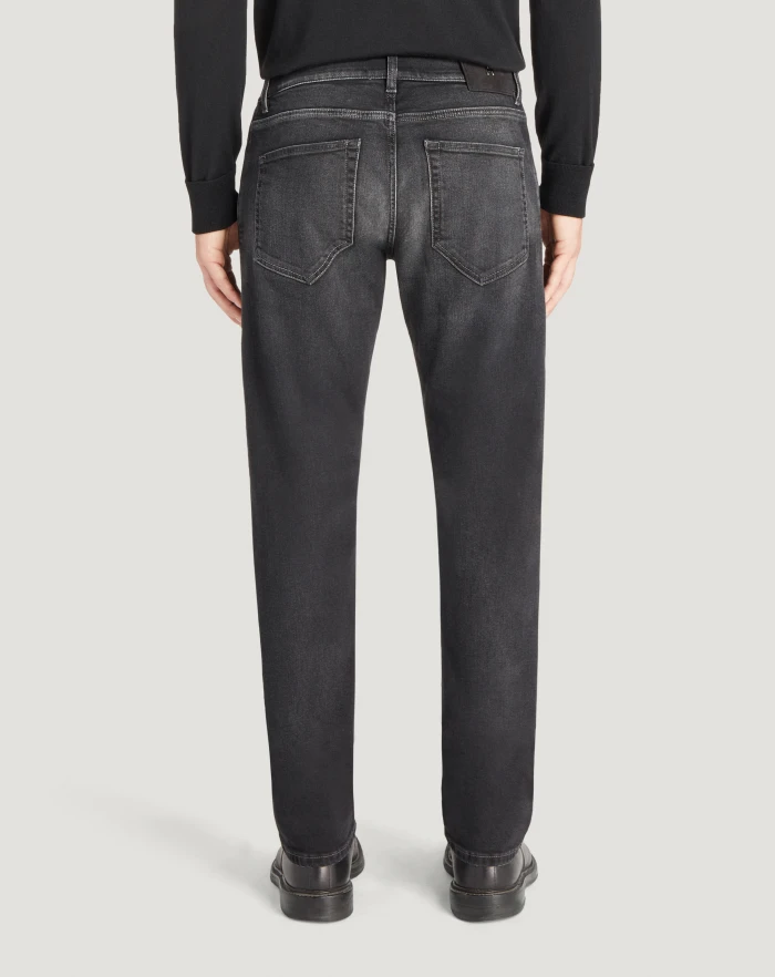 Pantaloni Torino Jeans Breakbeat in black denim double Hotsell