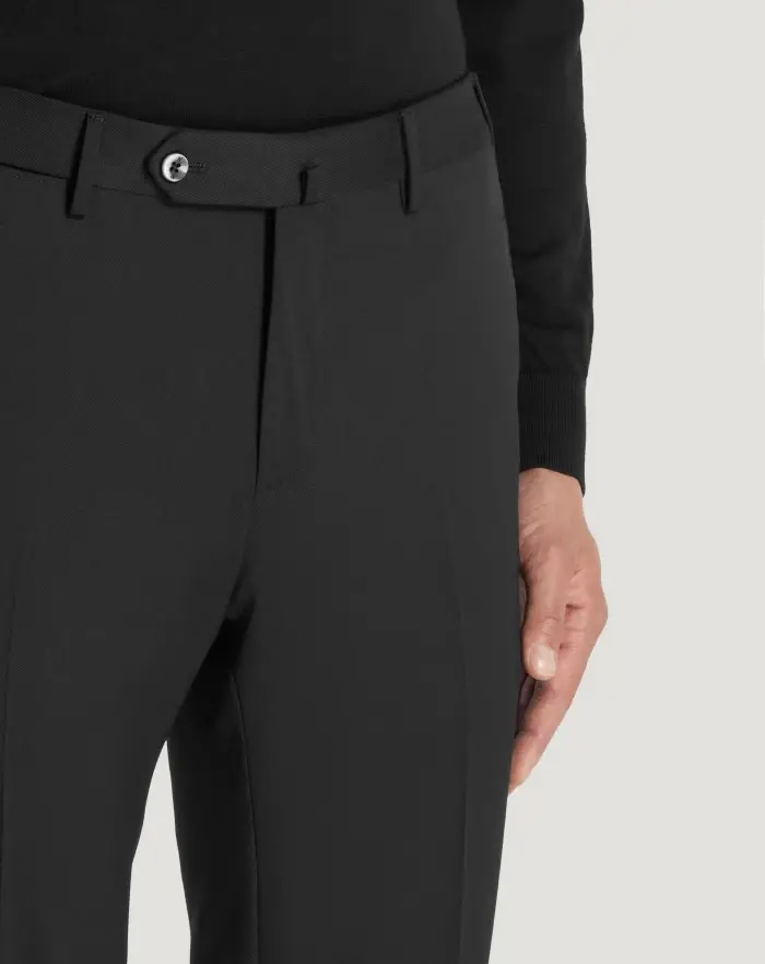 Pantaloni Torino Pantaloni Superslim in tecno lana Saldi Di Fabbrica