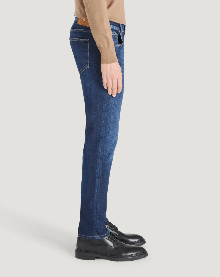 Pantaloni Torino Jeans Swing in denim di cotone stretch Moda