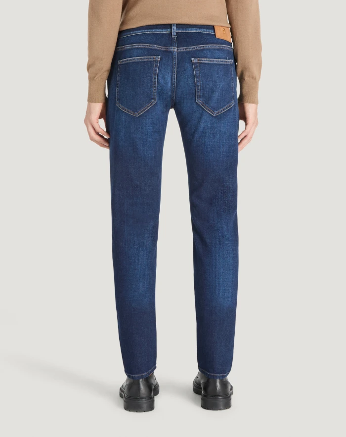 Pantaloni Torino Jeans Swing in denim di cotone stretch Moda