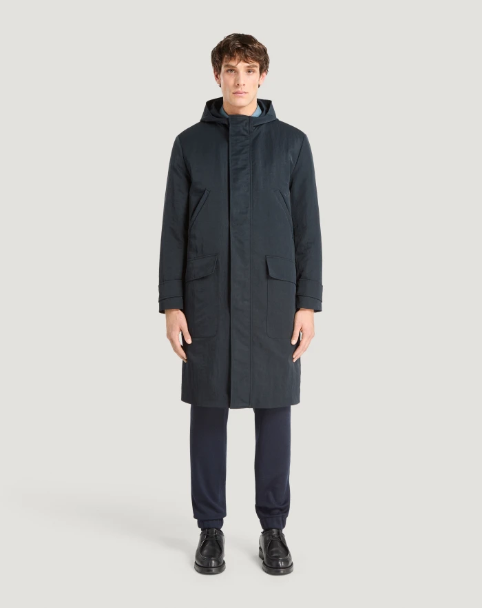 Pantaloni Torino Parka con cappuccio in nylon 2025