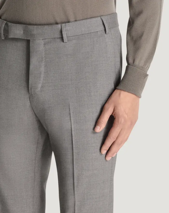 Pantaloni Torino Pantaloni Dieci in batavia di lana Italy