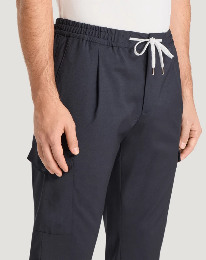 Pantaloni Torino Pantaloni Soft in techno lana 2025