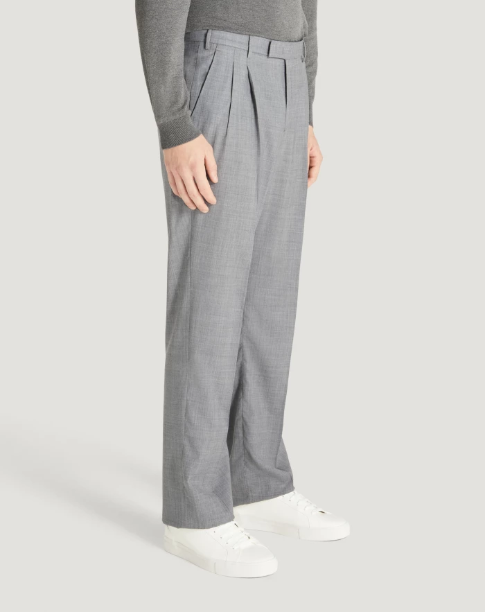 Pantaloni Torino Pantaloni Diciannove in lana Promozione