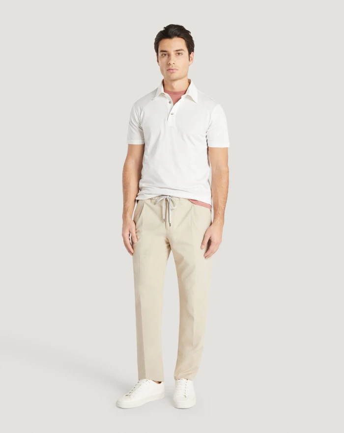 Pantaloni Torino Pantaloni Soft in jersey stretch Soddisfazione Garantita