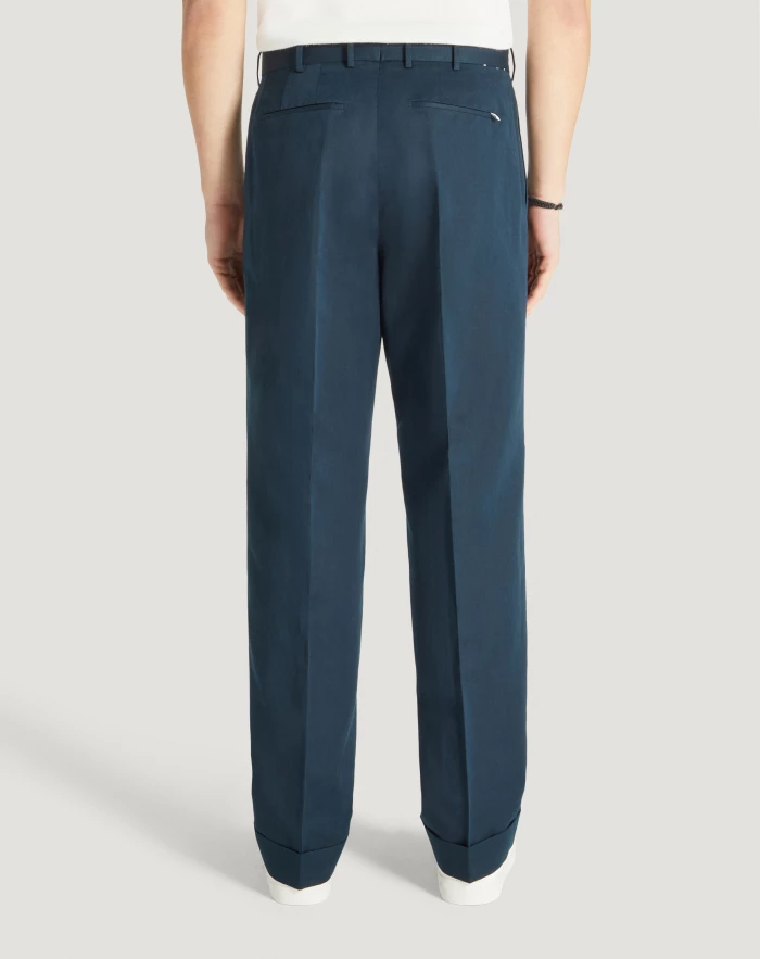 Pantaloni Torino Pantaloni Quindici in cotone e lino Shopping Online