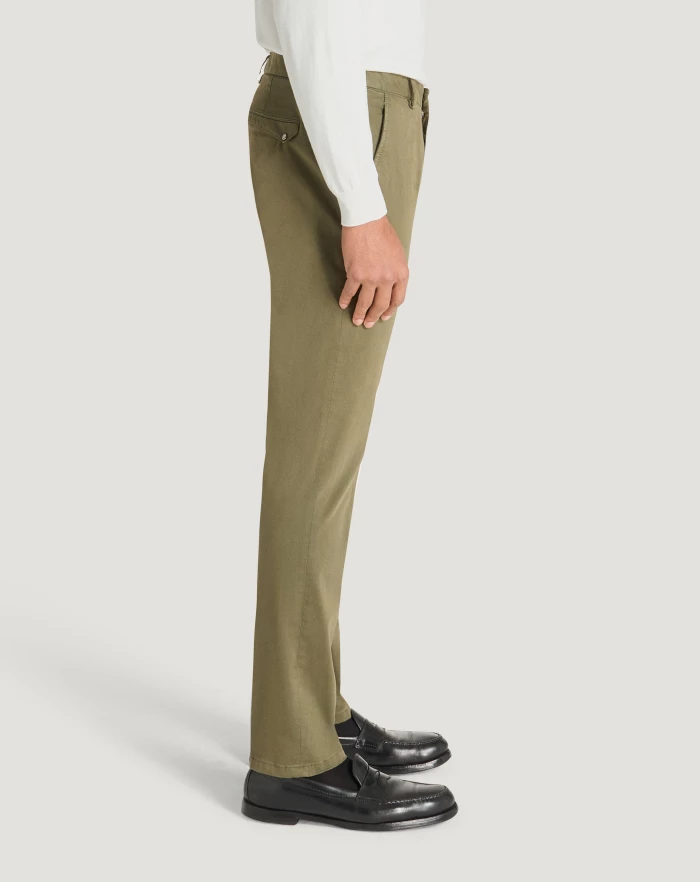 Pantaloni Torino Pantaloni Wonder in satin stretch Sottocosto