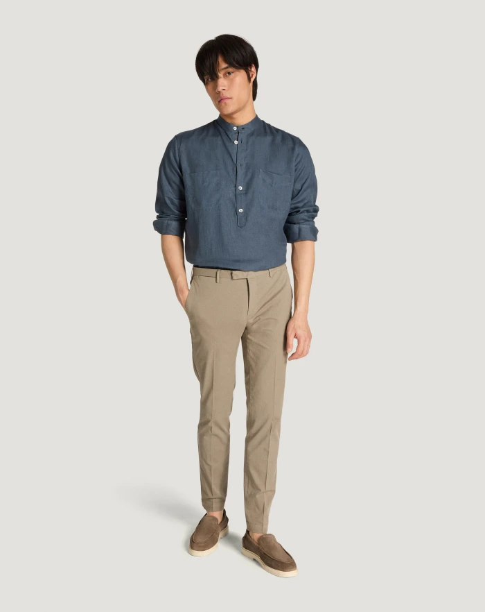 Pantaloni Torino Pantaloni Skinny in gabardina stretch Sconto