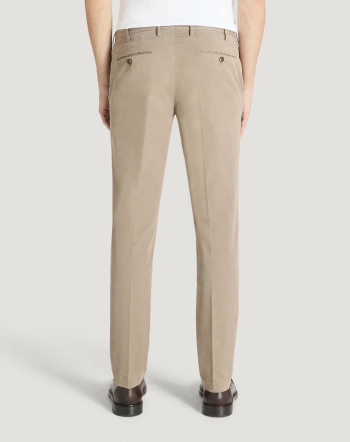 Pantaloni Torino Pantaloni Skinny in cotone batavia Offerta