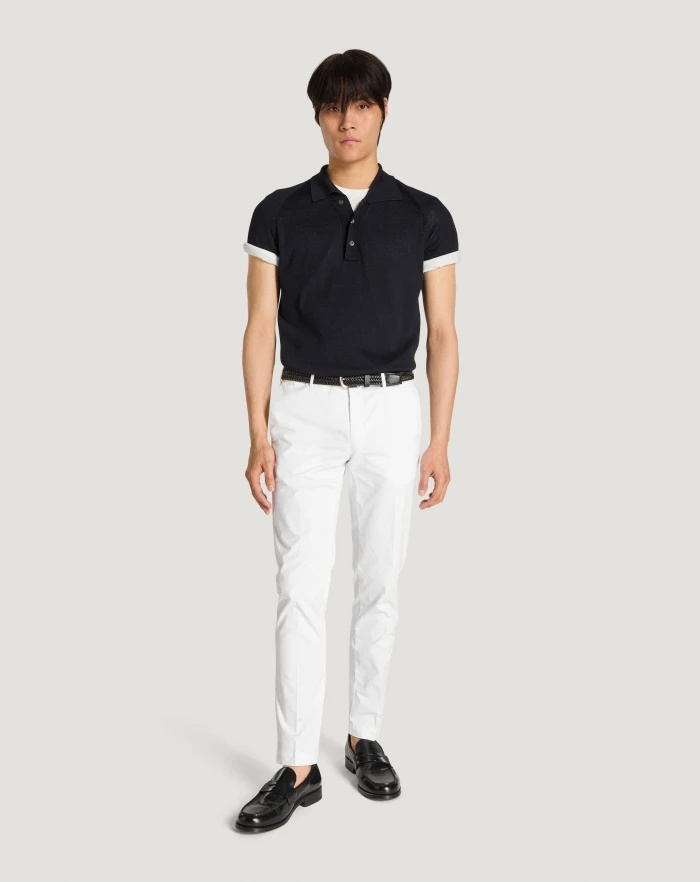 Pantaloni Torino Pantaloni Skinny in gabardina stretch Economico