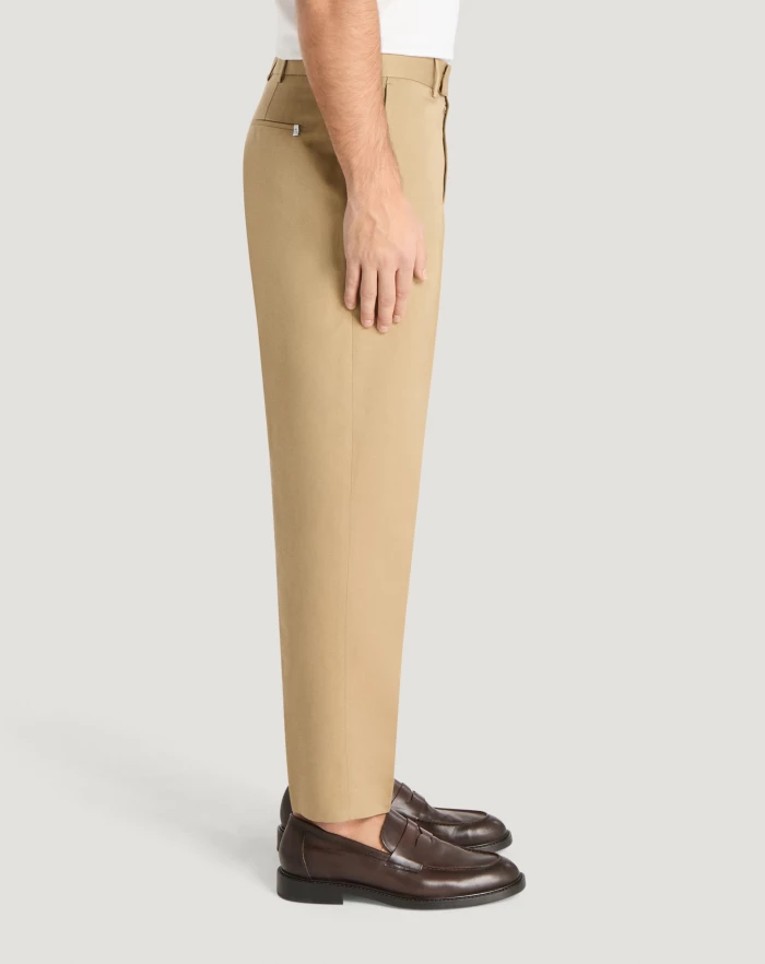 Pantaloni Torino Pantaloni Rebel in gabardina di cotone e lino Outlet
