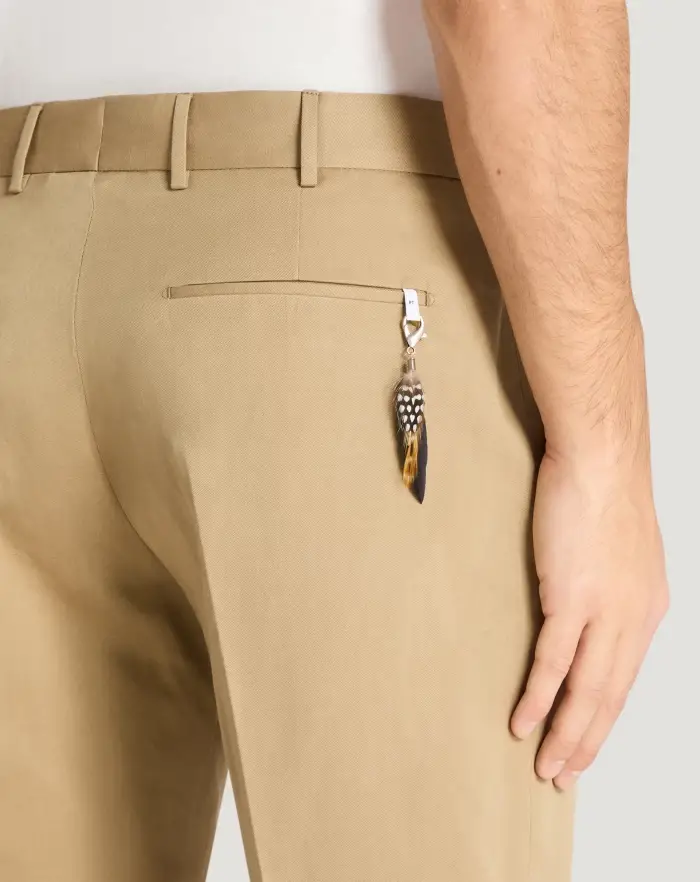 Pantaloni Torino Pantaloni Rebel in gabardina di cotone e lino Outlet
