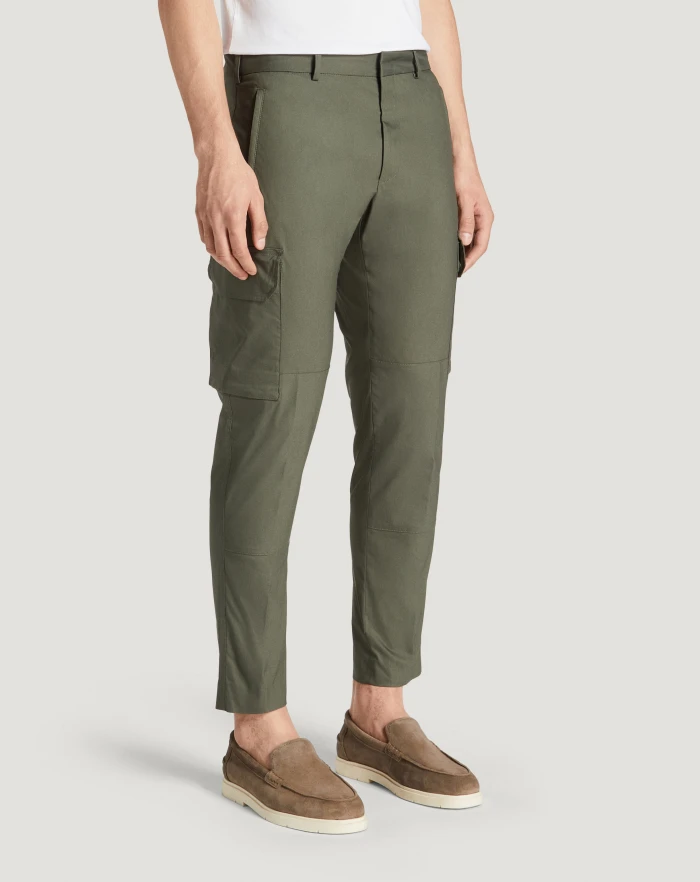 Pantaloni Torino Pantaloni Lambda in techno cotone Offerte