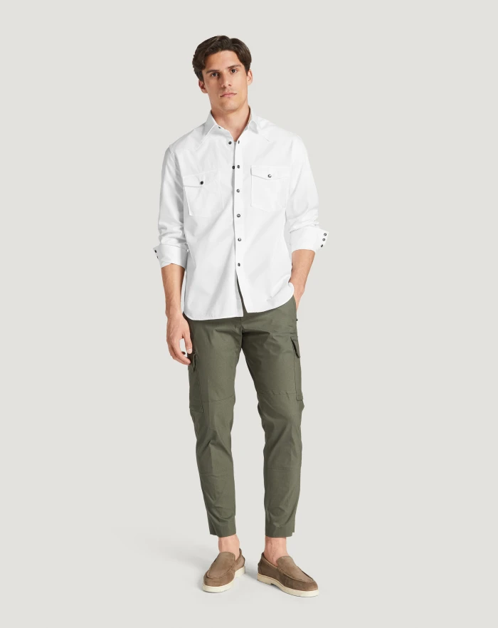 Pantaloni Torino Pantaloni Lambda in techno cotone Offerte