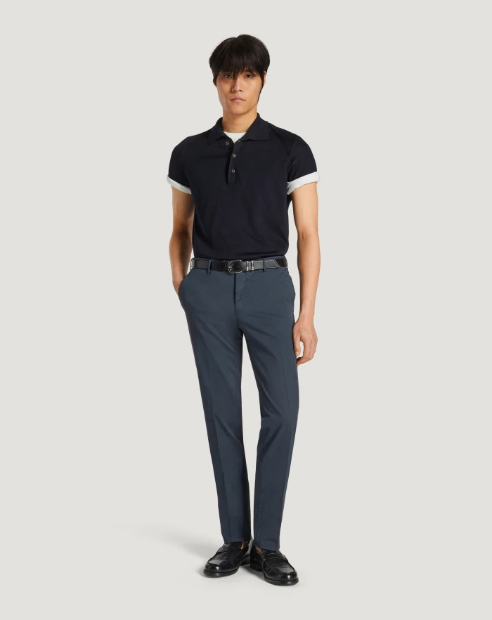 Pantaloni Torino Pantaloni Slim in gabardina stretch Hotsell