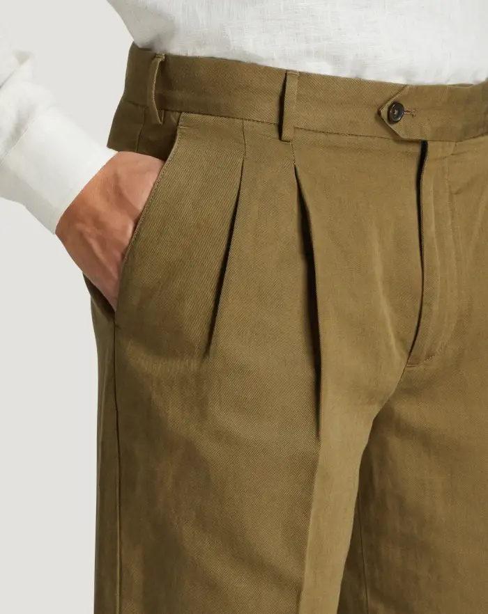 Pantaloni Torino Pantaloni The Reporter in gabardina Vendite Flash