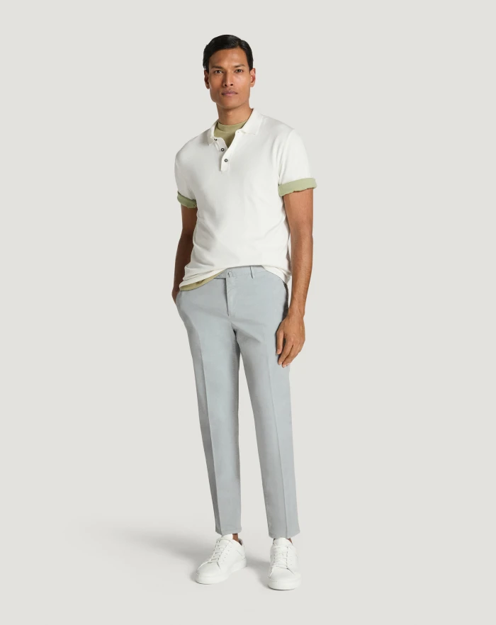 Pantaloni Torino Pantaloni Slim in gabardina stretch 2025