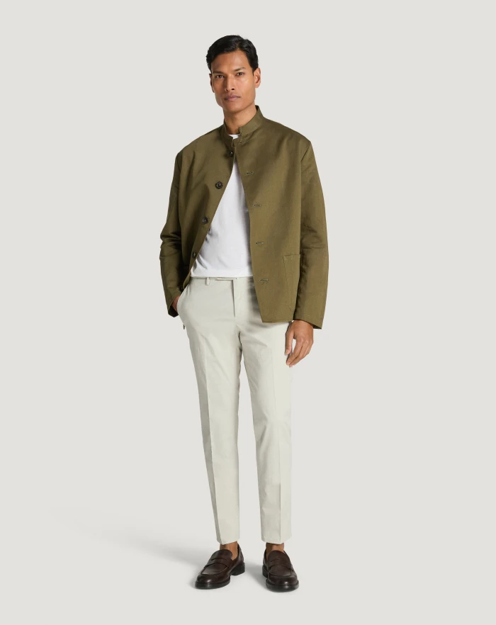 Pantaloni Torino Pantaloni Slim in gabardina stretch Italia