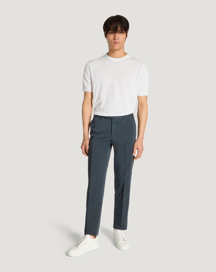 Pantaloni Torino Pantaloni Slim in silkochino In Linea