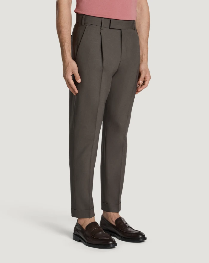 Pantaloni Torino Pantaloni Rebel in lana tropical Nuovo