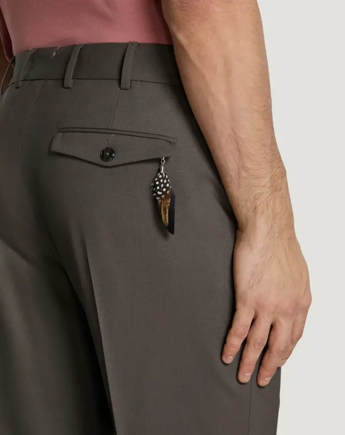 Pantaloni Torino Pantaloni Rebel in lana tropical Nuovo