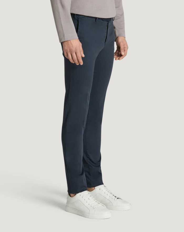 Pantaloni Torino Pantaloni Superslim in tricotina stretch Qualità