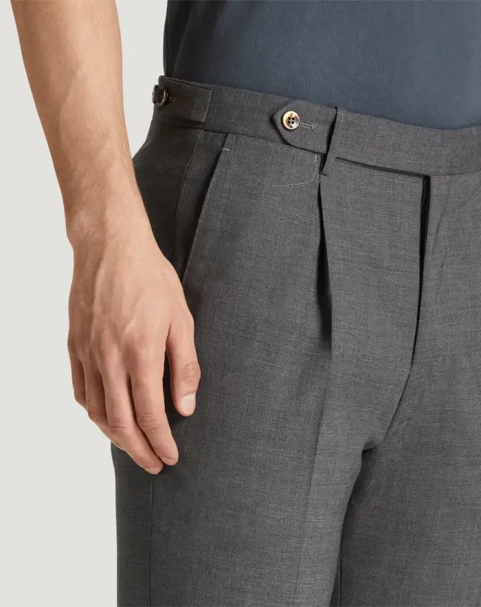 Pantaloni Torino Pantaloni Gentleman in lana four season Vendita