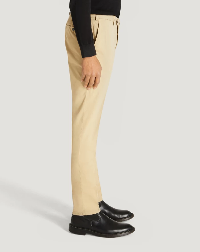Pantaloni Torino Pantaloni Superslim in gabardina stretch Spedizione Gratuita