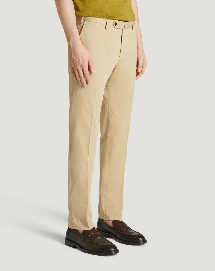 Pantaloni Torino Pantaloni Slim in silkochino Promozione Limitata