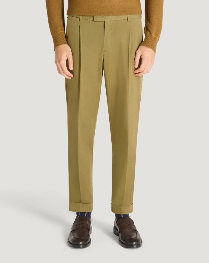 Pantaloni Torino Pantaloni Rebel in gabardina stretch Fino Al -60%