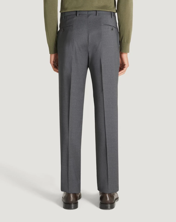 Pantaloni Torino Pantaloni Slim in lana four season Affare Del Giorno