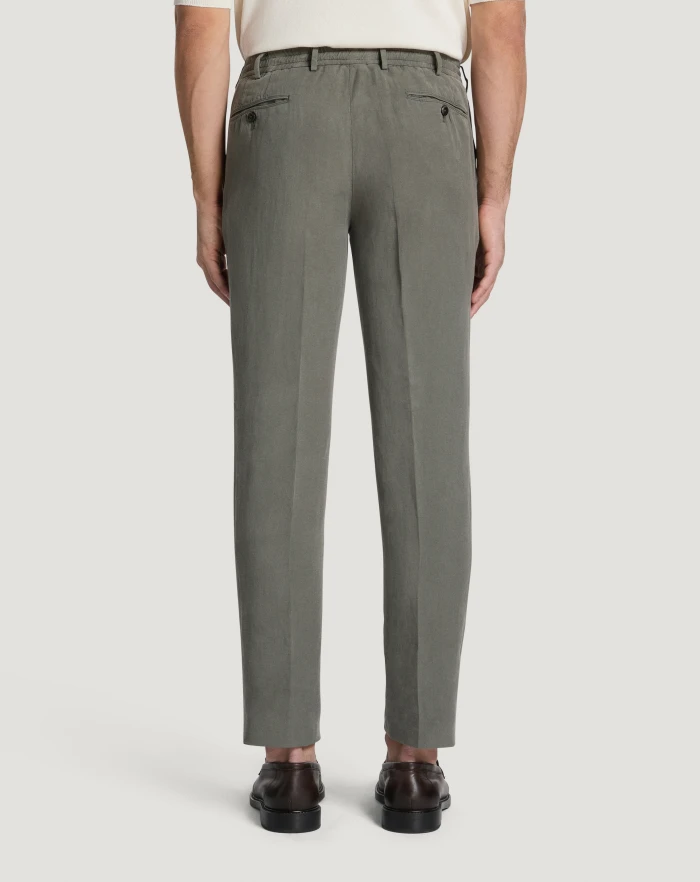 Pantaloni Torino Pantaloni Slim in cotone e lino batavia Convenienza