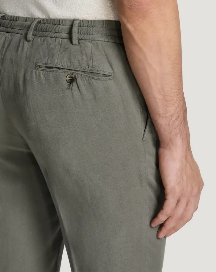 Pantaloni Torino Pantaloni Slim in cotone e lino batavia Convenienza
