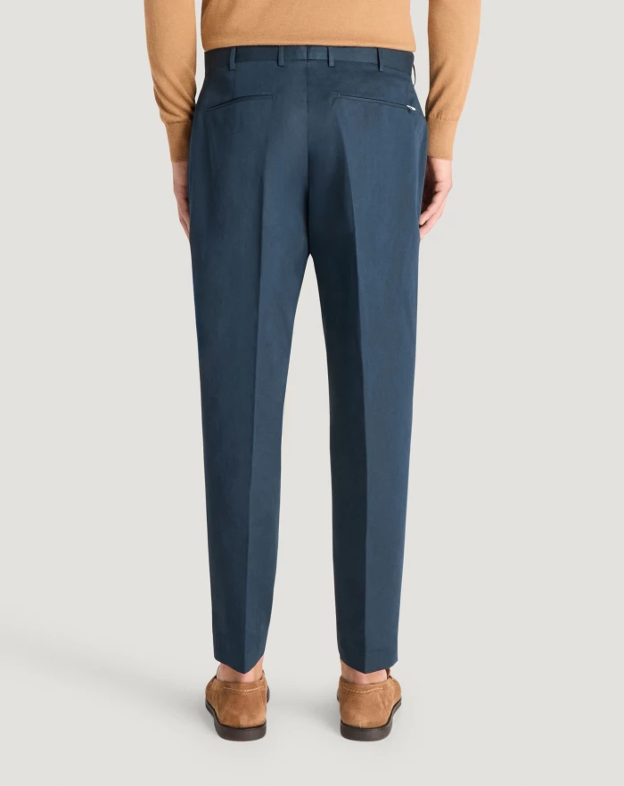 Pantaloni Torino Pantaloni Rebel in gabardina di cotone e lino Offerta