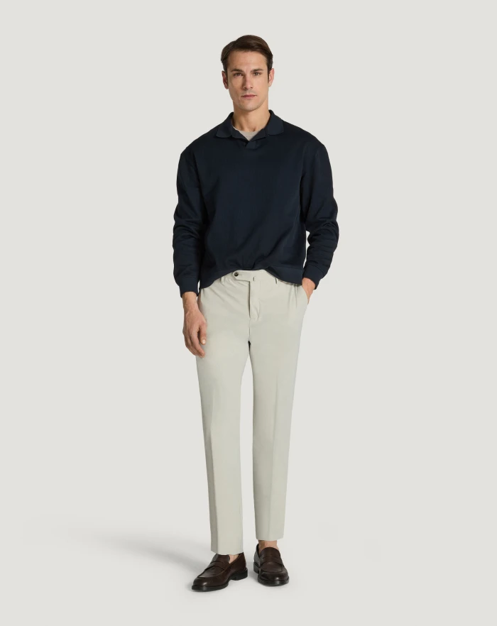 Pantaloni Torino Pantaloni Slim in tessuto organico stretch Online