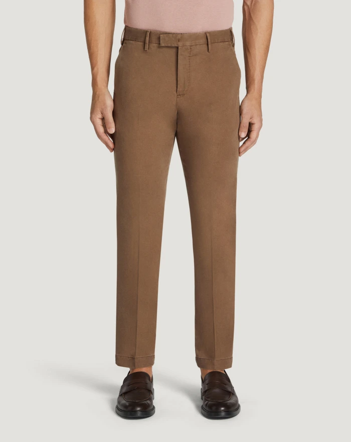 Pantaloni Torino Pantaloni Master in cotone stretch délavé Saldi Di Fabbrica