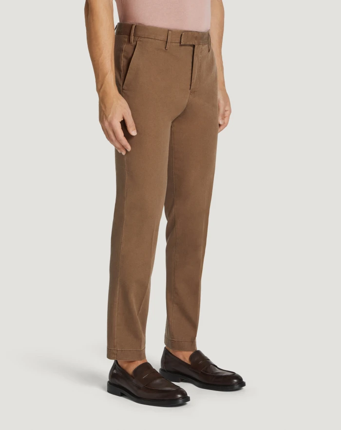 Pantaloni Torino Pantaloni Master in cotone stretch délavé Saldi Di Fabbrica