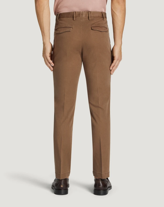 Pantaloni Torino Pantaloni Master in cotone stretch délavé Saldi Di Fabbrica