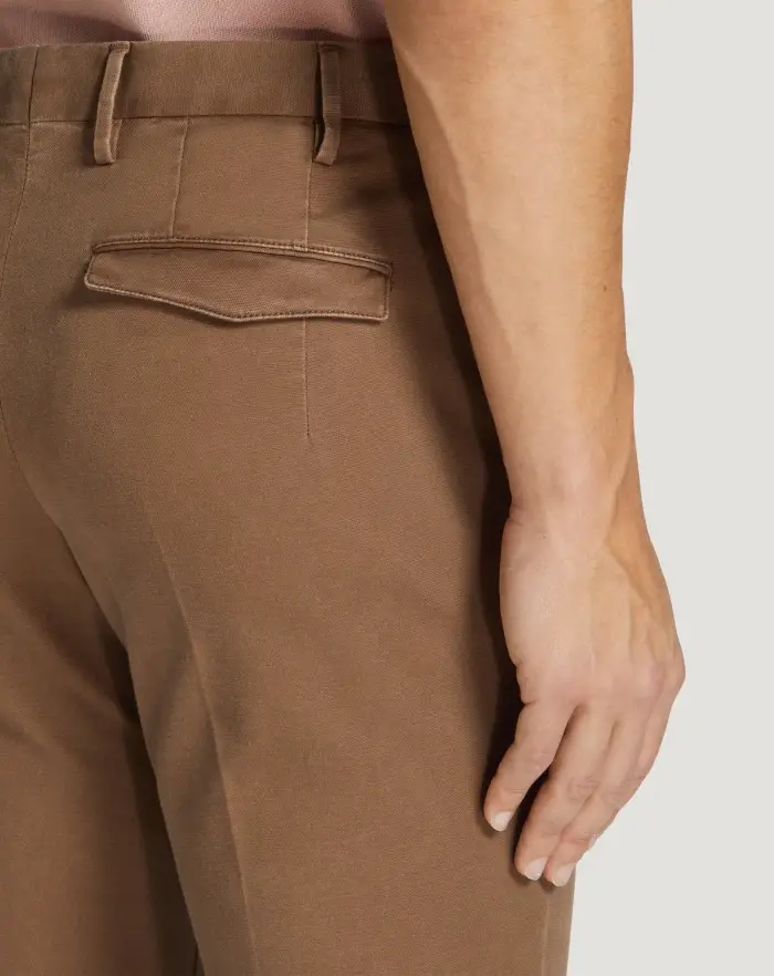 Pantaloni Torino Pantaloni Master in cotone stretch délavé Saldi Di Fabbrica