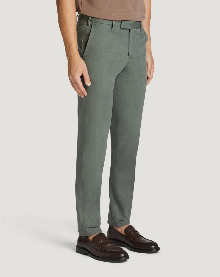 Pantaloni Torino Pantaloni Master in cotone stretch délavé Italy