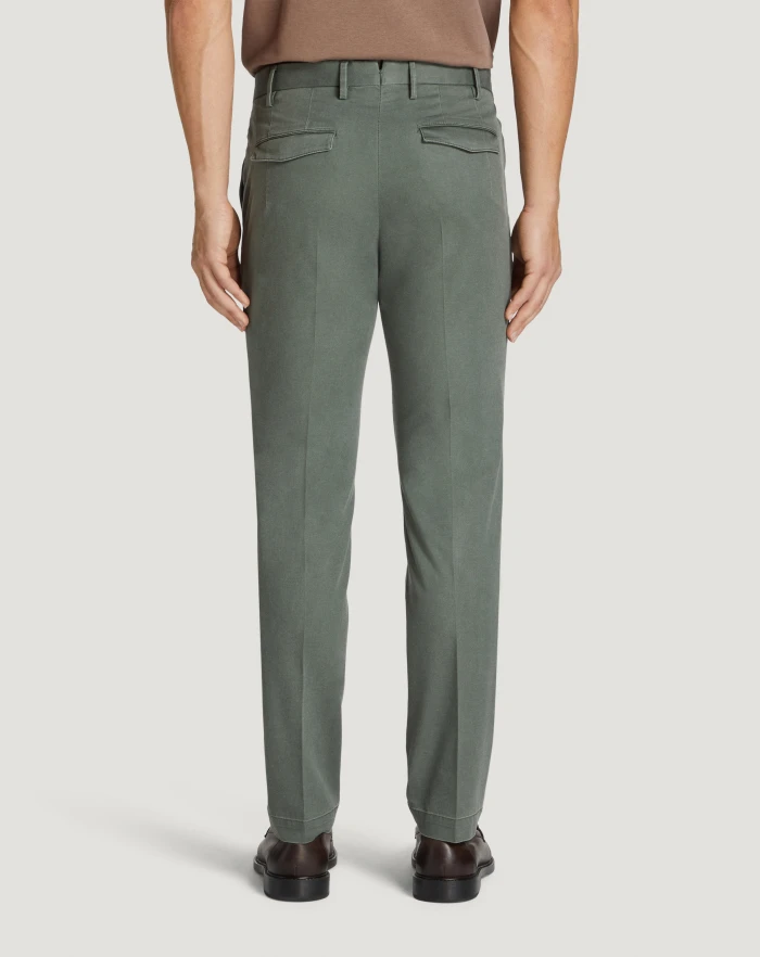 Pantaloni Torino Pantaloni Master in cotone stretch délavé Italy
