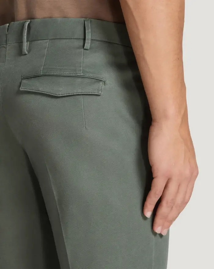 Pantaloni Torino Pantaloni Master in cotone stretch délavé Italy