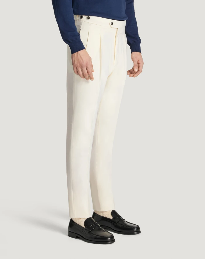 Pantaloni Torino Pantaloni Gentleman in lana tropical Pezzi Unici
