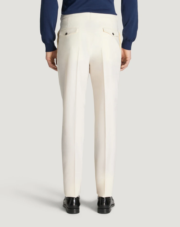 Pantaloni Torino Pantaloni Gentleman in lana tropical Pezzi Unici